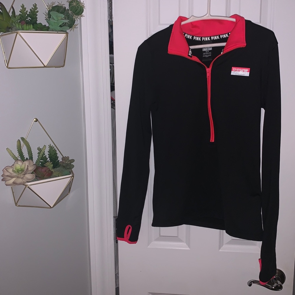 victoria secret quarter zip long sleeve